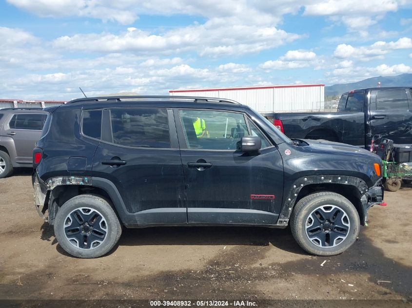 2017 Jeep Renegade Trailhawk 4X4 VIN: ZACCJBCB4HPE62585 Lot: 39408932