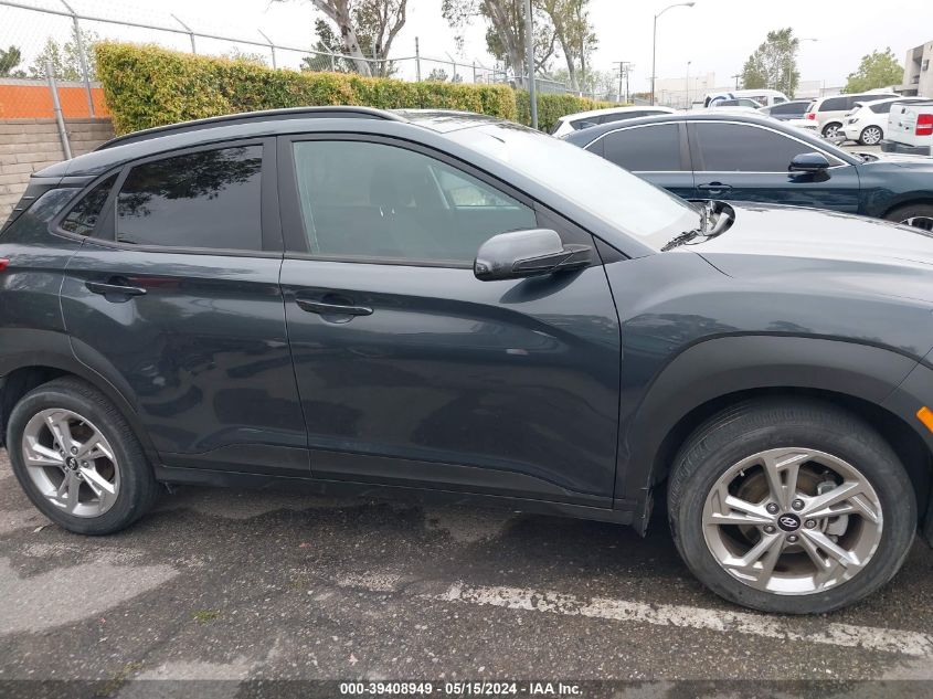 2022 Hyundai Kona Sel VIN: KM8K62AB5NU880014 Lot: 39408949