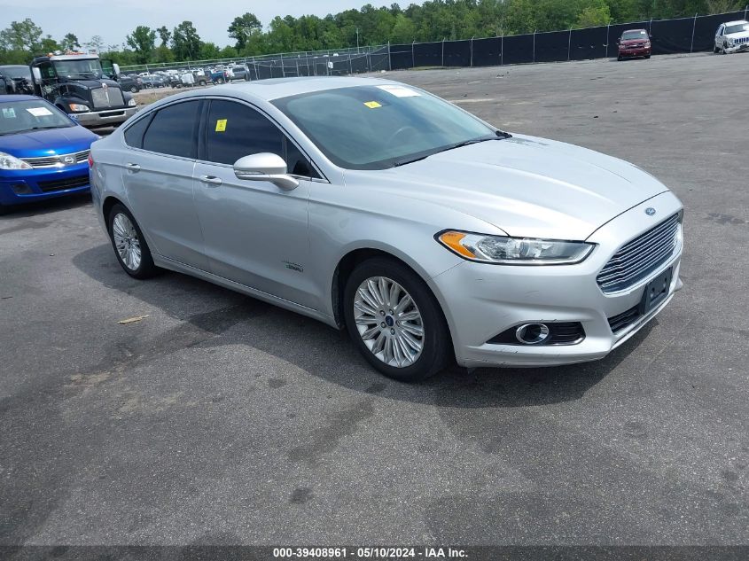 2014 Ford Fusion Energi Titanium VIN: 3FA6P0SU5ER189361 Lot: 39408961