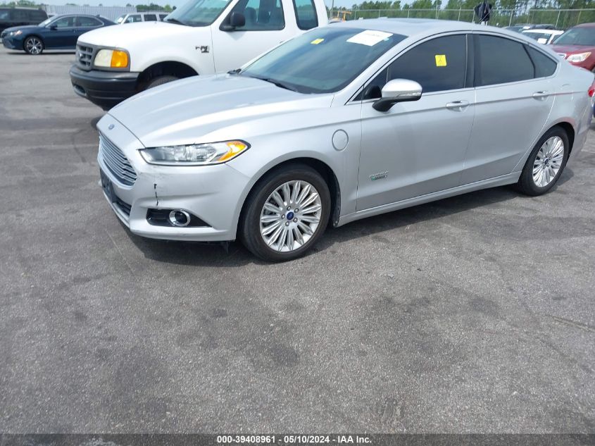 2014 Ford Fusion Energi Titanium VIN: 3FA6P0SU5ER189361 Lot: 39408961