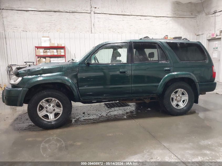 2000 Toyota 4Runner Sr5 V6 VIN: JT3HN86R9Y0277769 Lot: 39408972