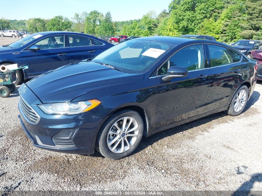 2020 Ford Fusion Se VIN: 3FA6P0HD1LR106576 Lot: 39408973