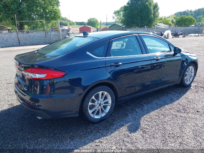 2020 Ford Fusion Se VIN: 3FA6P0HD1LR106576 Lot: 39408973