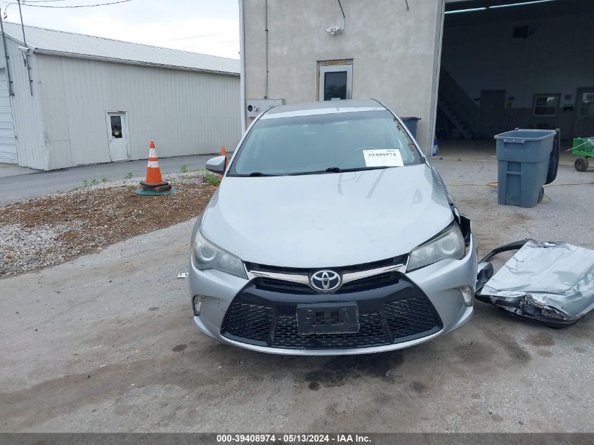 2015 Toyota Camry Se VIN: 4T1BF1FKXFU024597 Lot: 39408974