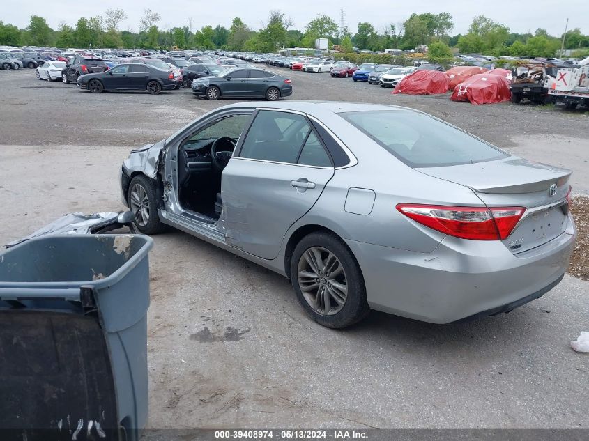 2015 Toyota Camry Se VIN: 4T1BF1FKXFU024597 Lot: 39408974