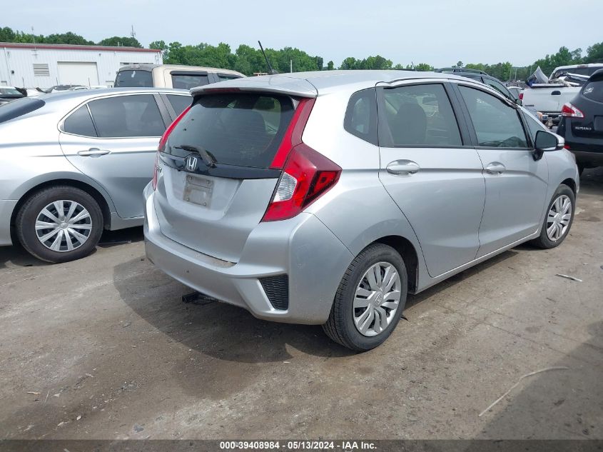 2016 Honda Fit Lx VIN: JHMGK5H55GS013006 Lot: 39408984