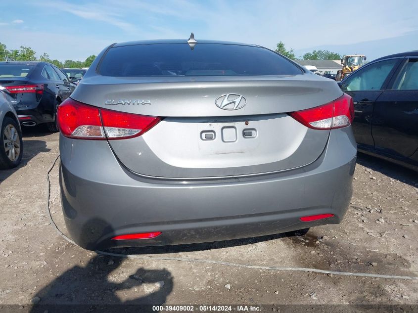 2013 Hyundai Elantra Gls VIN: 5NPDH4AEXDH212943 Lot: 39409002