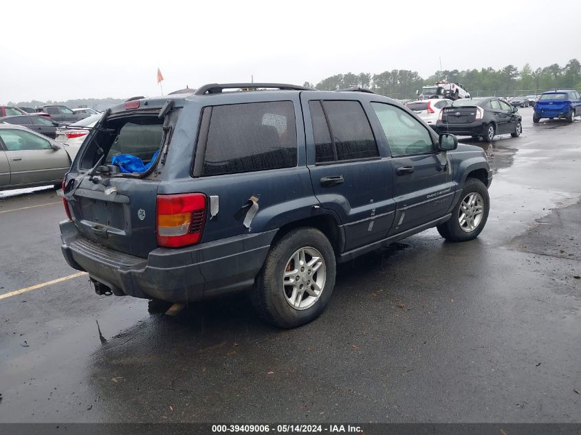 2003 Jeep Grand Cherokee Laredo VIN: 1J4GW48S33C529384 Lot: 39409006