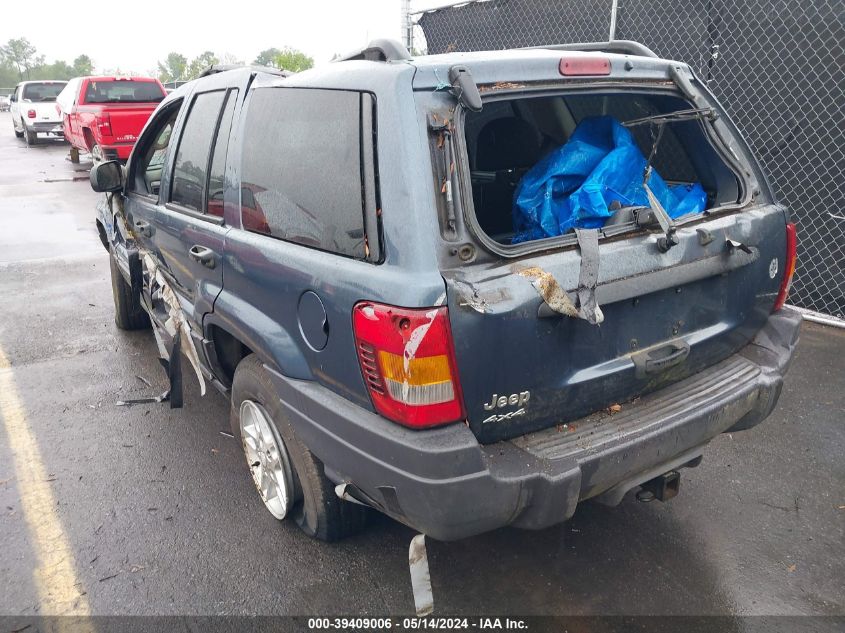 2003 Jeep Grand Cherokee Laredo VIN: 1J4GW48S33C529384 Lot: 39409006