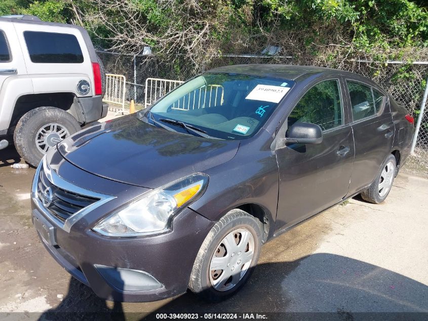 2015 Nissan Versa 1.6 S+ VIN: 3N1CN7AP7FL929846 Lot: 39409023