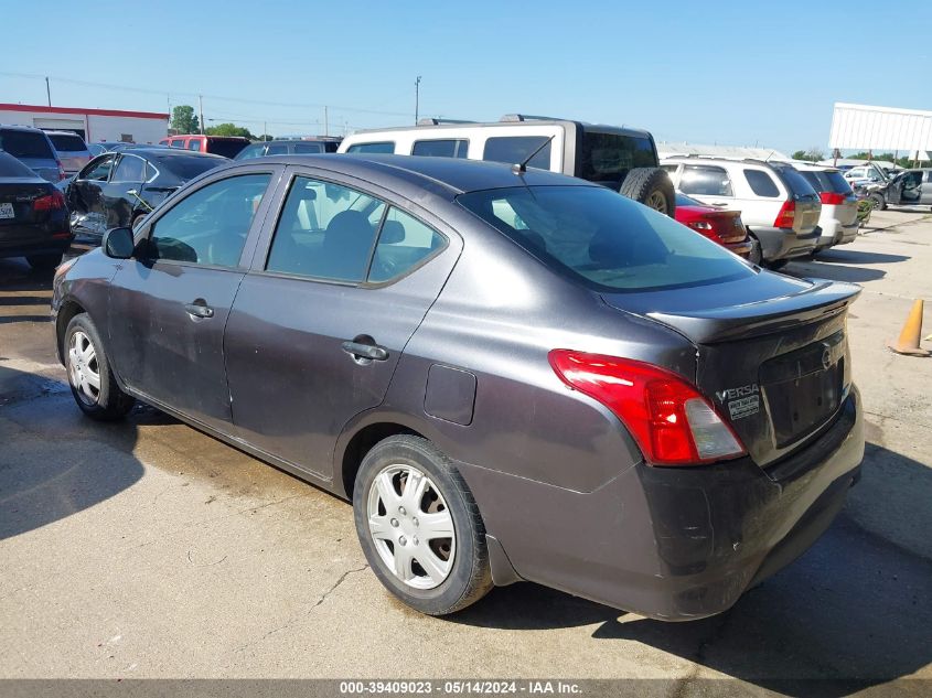 2015 Nissan Versa 1.6 S+ VIN: 3N1CN7AP7FL929846 Lot: 39409023