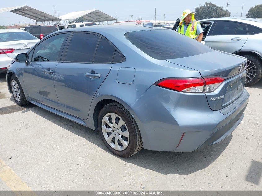 VIN JTDEPRAE1LJ107038 2020 TOYOTA COROLLA LE