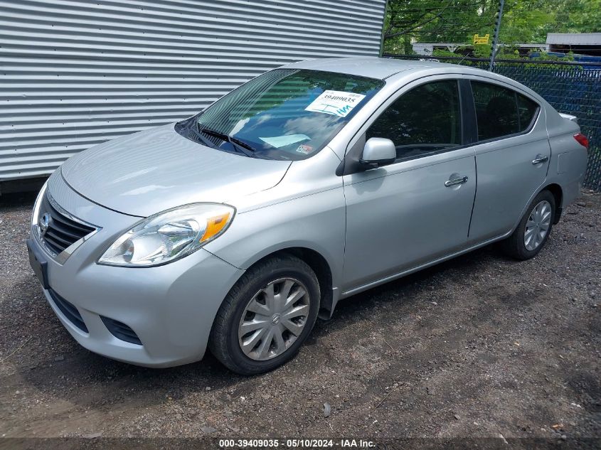 2013 Nissan Versa Sv VIN: 3N1CN7AP5DL844372 Lot: 37972855