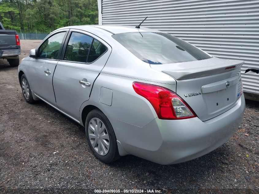 2013 Nissan Versa Sv VIN: 3N1CN7AP5DL844372 Lot: 37972855