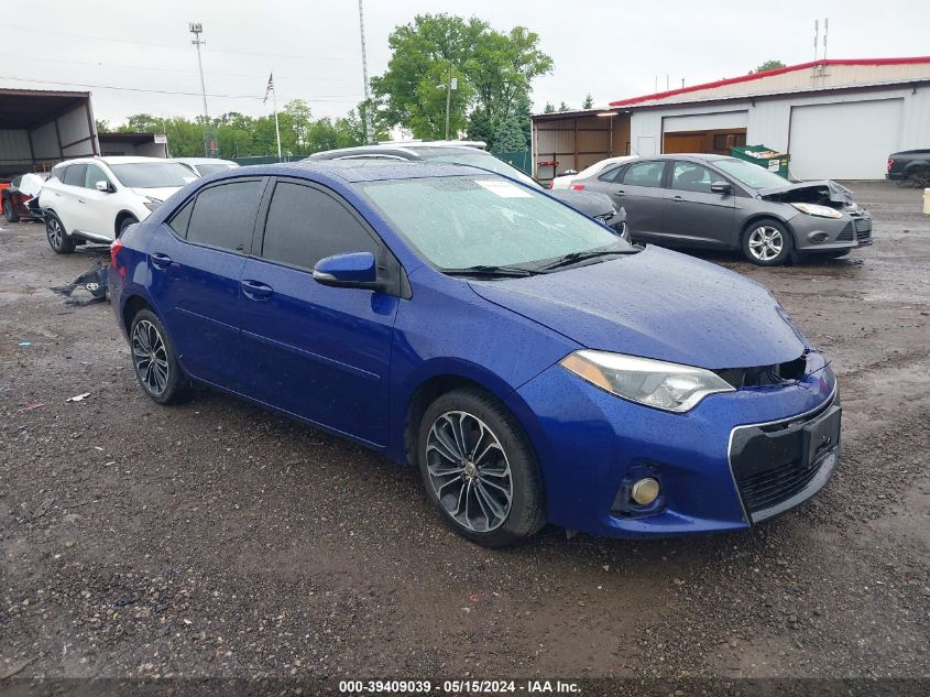 2014 TOYOTA COROLLA S PREMIUM - 2T1BURHE3EC024176