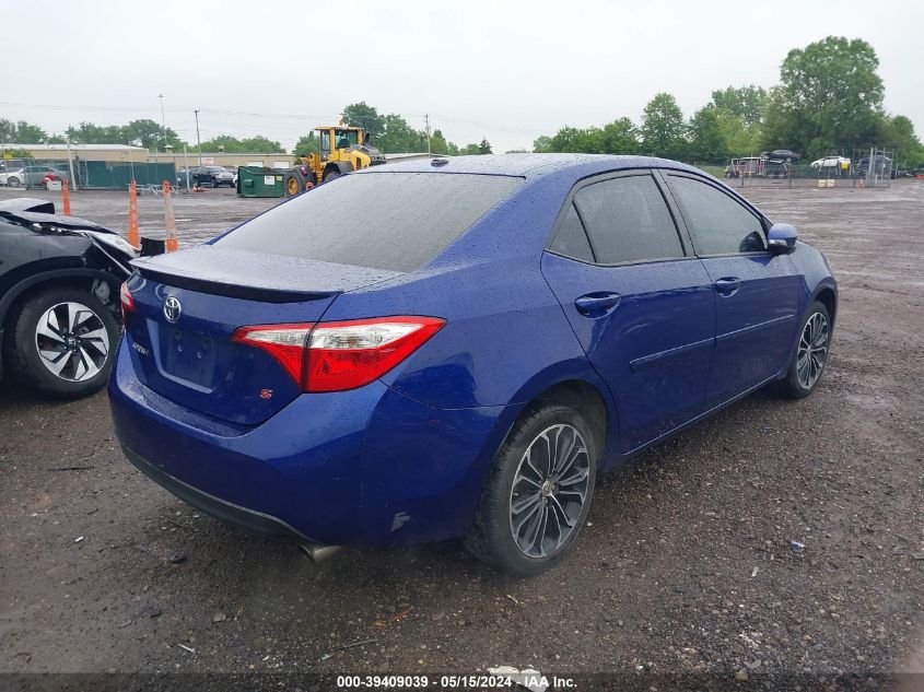 2014 Toyota Corolla S Premium VIN: 2T1BURHE3EC024176 Lot: 39409039