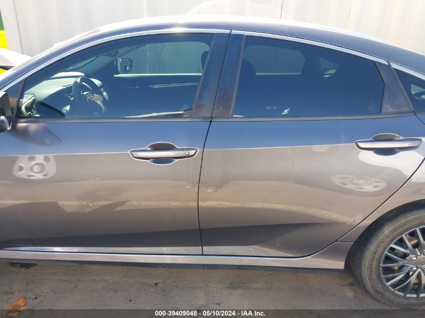 2019 Honda Civic Lx VIN: 2HGFC2F60KH591293 Lot: 39409048