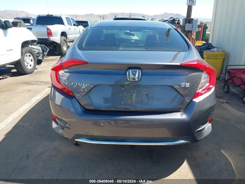 2019 Honda Civic Lx VIN: 2HGFC2F60KH591293 Lot: 39409048