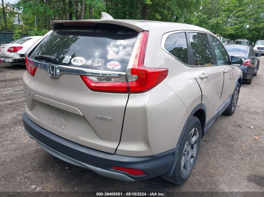 2018 Honda Cr-V Ex-L/Ex-L Navi VIN: 5J6RW2H81JL001695 Lot: 39409051