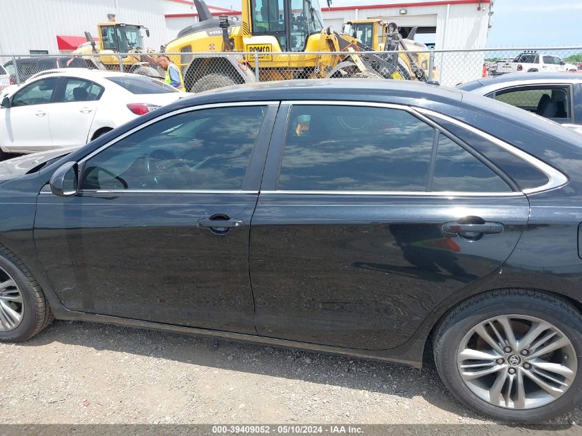 2015 Toyota Camry Se VIN: 4T1BF1FK8FU004039 Lot: 39409052