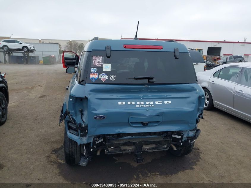 2022 FORD BRONCO SPORT BIG BEND - 3FMCR9B66NRD22377