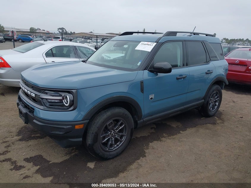 2022 FORD BRONCO SPORT BIG BEND - 3FMCR9B66NRD22377
