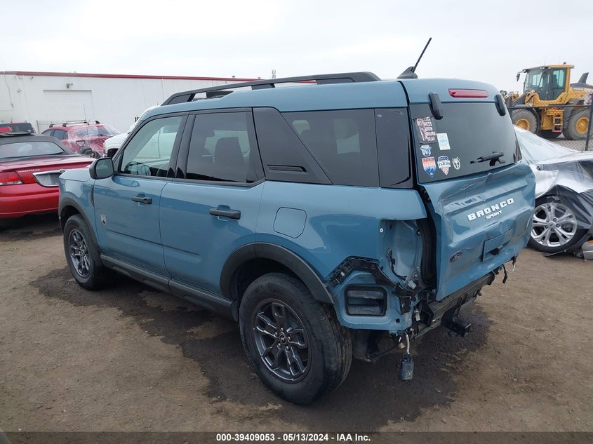 2022 FORD BRONCO SPORT BIG BEND - 3FMCR9B66NRD22377