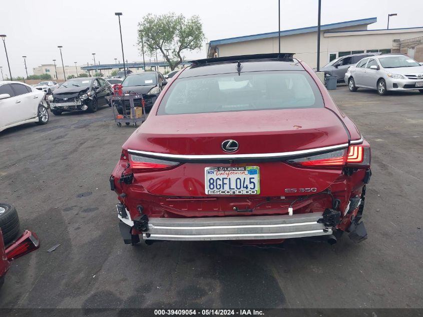 2019 Lexus Es 350 VIN: 58ABZ1B13KU002299 Lot: 39409054