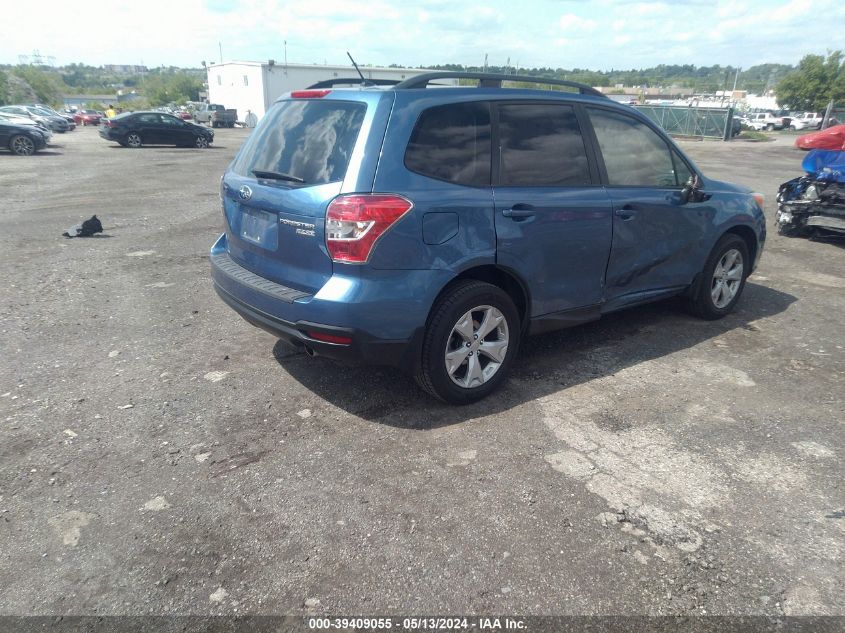 2015 Subaru Forester 2.5I Premium VIN: JF2SJAFC8FH531021 Lot: 39409055