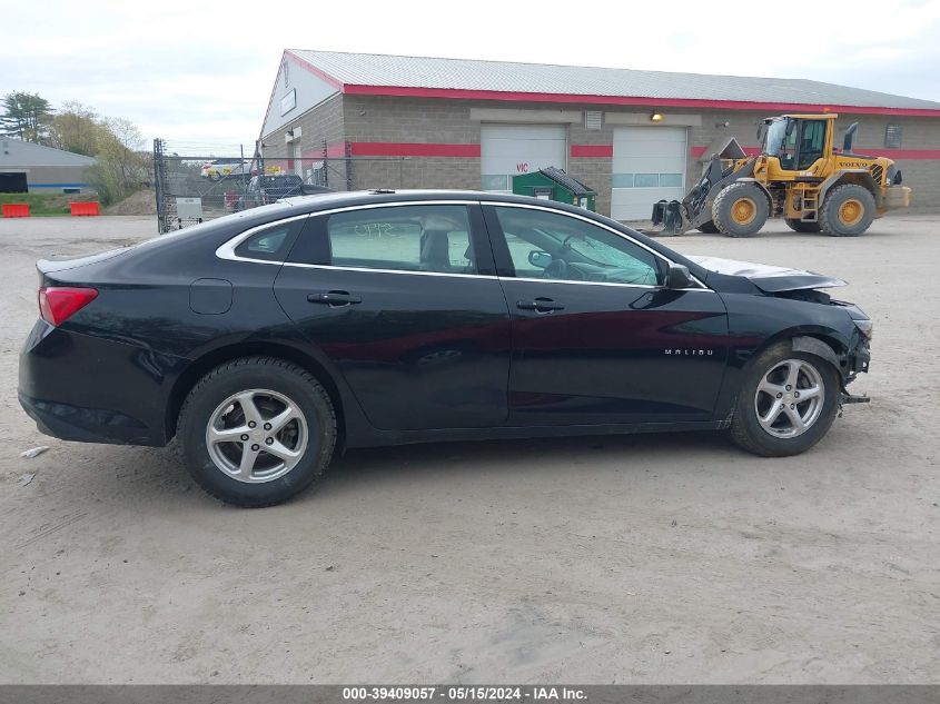 2017 Chevrolet Malibu Ls VIN: 1G1ZB5ST0HF213411 Lot: 39409057