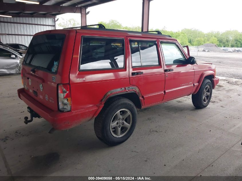 1998 Jeep Cherokee Classic/Limited/Sport VIN: 1J4FJ68S4WL100281 Lot: 39409058