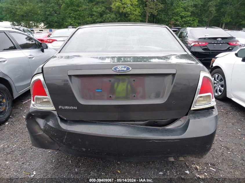 2006 Ford Fusion S VIN: 3FAFP06Z06R243611 Lot: 39409067