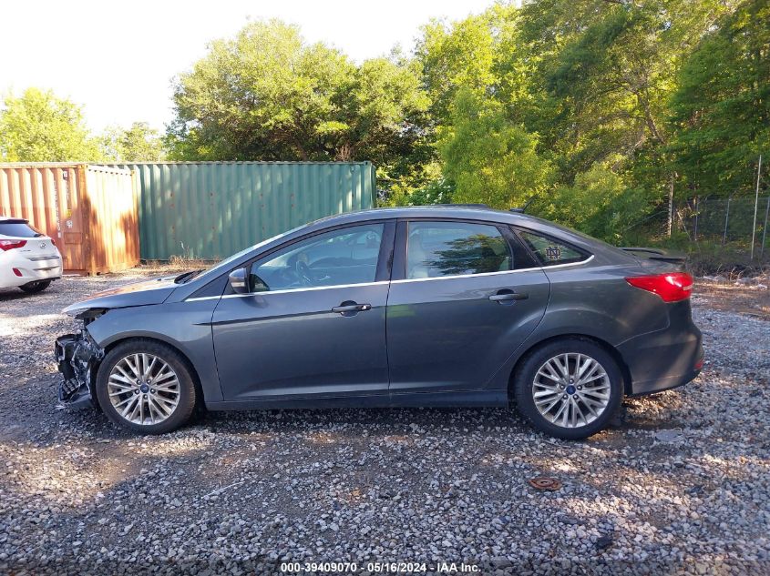 2018 Ford Focus Titanium VIN: 1FADP3J25JL293818 Lot: 39409070