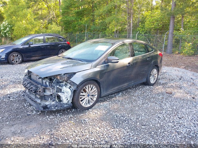 2018 Ford Focus Titanium VIN: 1FADP3J25JL293818 Lot: 39409070