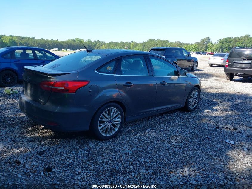 2018 Ford Focus Titanium VIN: 1FADP3J25JL293818 Lot: 39409070