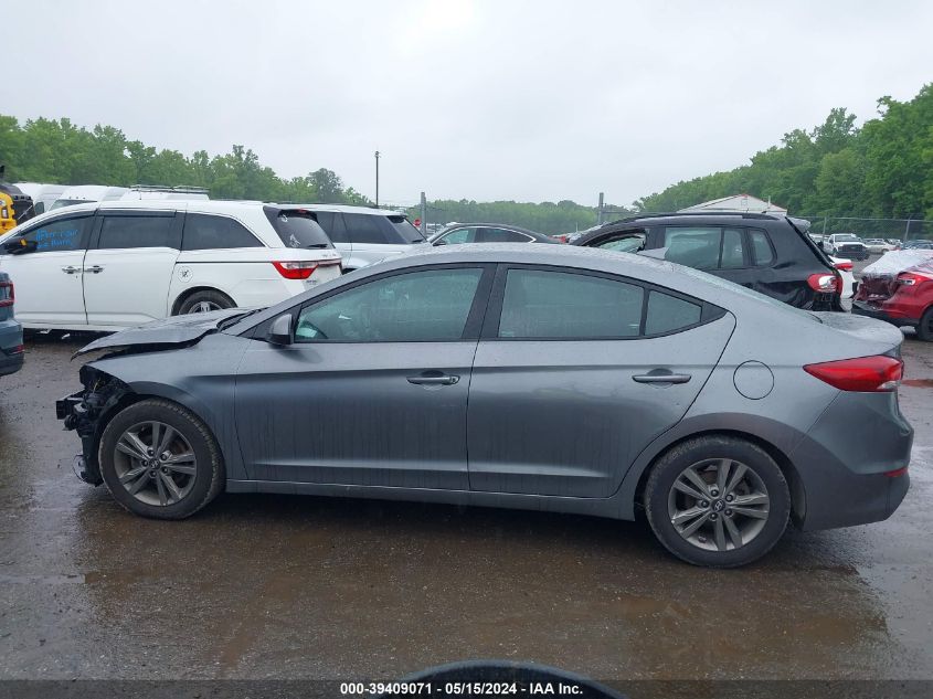 2018 Hyundai Elantra Sel VIN: 5NPD84LF0JH395660 Lot: 39409071