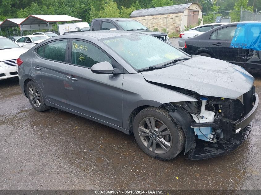 2018 HYUNDAI ELANTRA SEL/VALUE/LIMITED - 5NPD84LF0JH395660