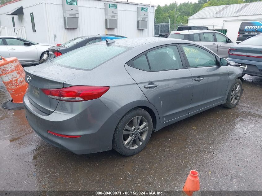 2018 Hyundai Elantra Sel VIN: 5NPD84LF0JH395660 Lot: 39409071