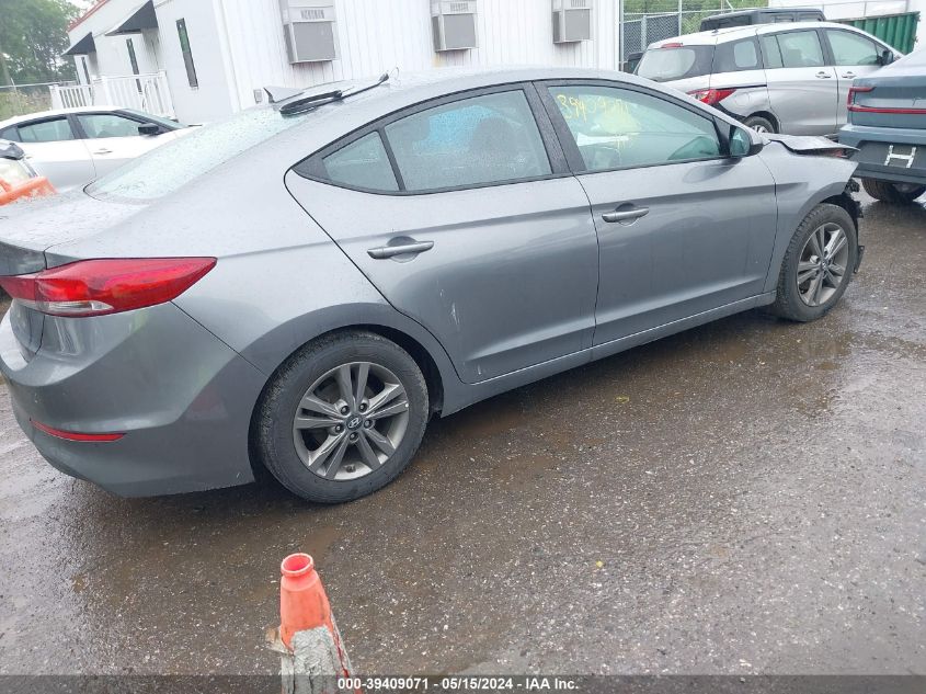 2018 Hyundai Elantra Sel VIN: 5NPD84LF0JH395660 Lot: 39409071