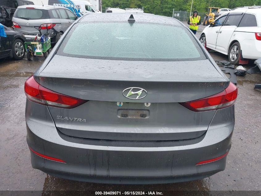 2018 Hyundai Elantra Sel VIN: 5NPD84LF0JH395660 Lot: 39409071