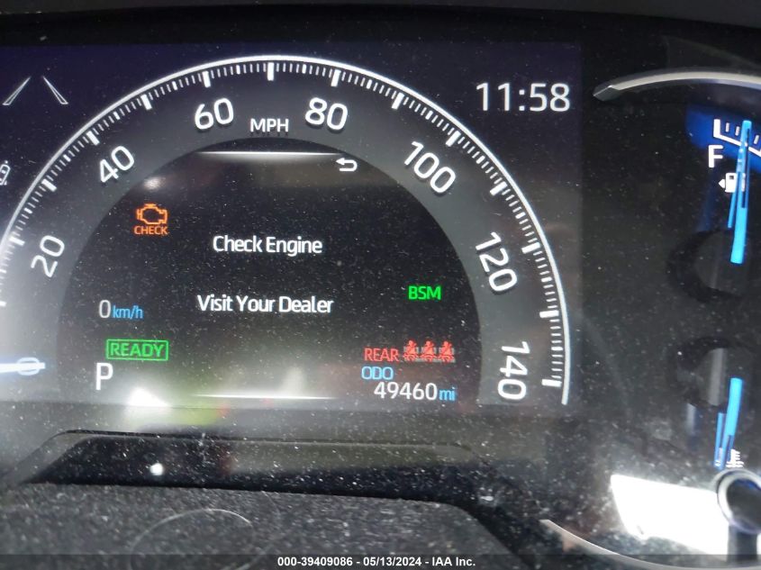 2020 Toyota Rav4 Limited Hybrid VIN: 4T3D6RFV2LU001741 Lot: 39409086