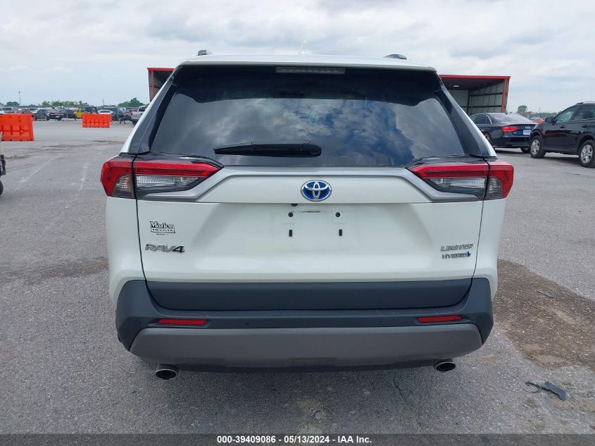 2020 Toyota Rav4 Limited Hybrid VIN: 4T3D6RFV2LU001741 Lot: 39409086