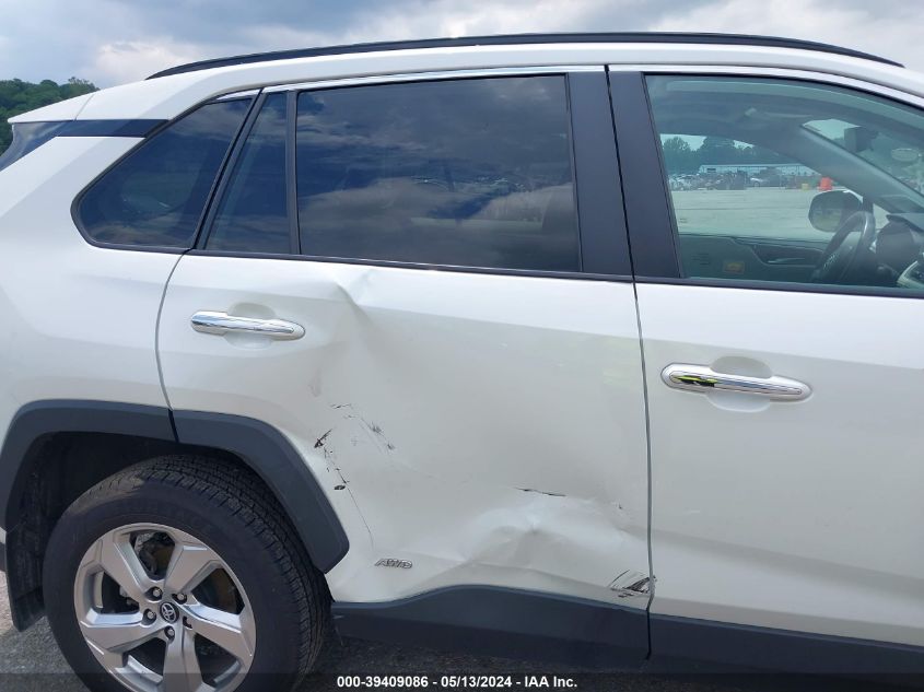 2020 Toyota Rav4 Limited Hybrid VIN: 4T3D6RFV2LU001741 Lot: 39409086