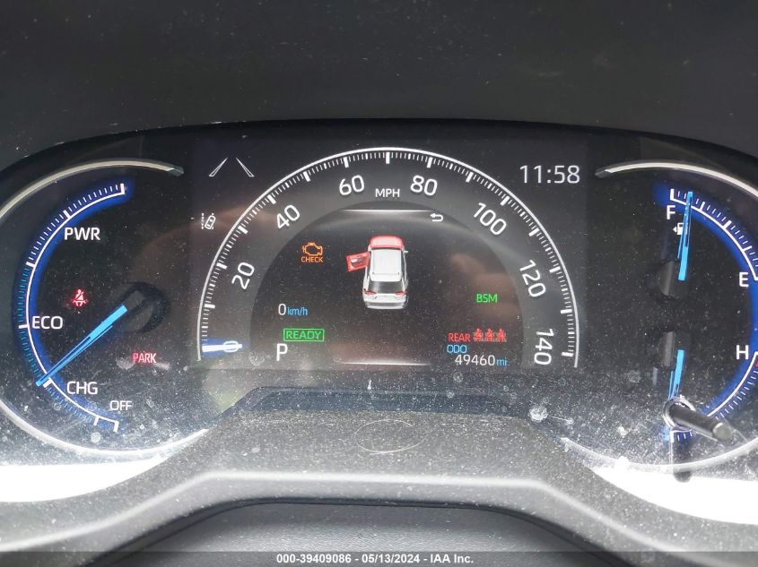 2020 Toyota Rav4 Limited Hybrid VIN: 4T3D6RFV2LU001741 Lot: 39409086