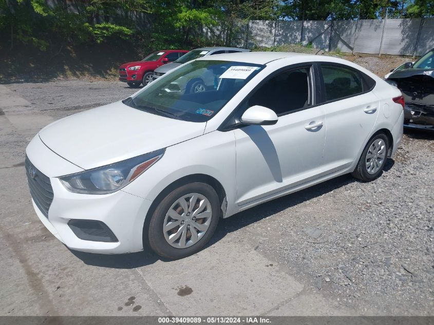 2020 Hyundai Accent Se VIN: 3KPC24A61LE104459 Lot: 39409089