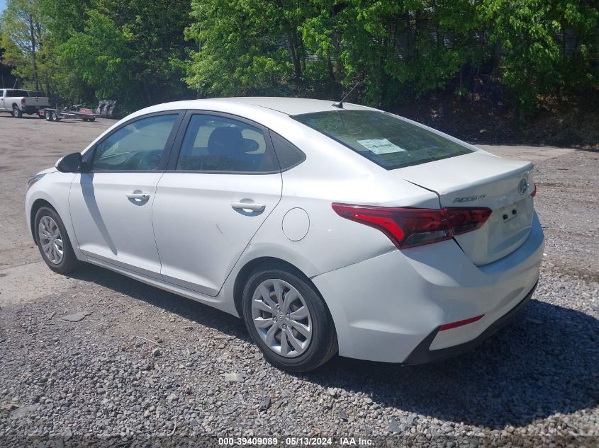 2020 Hyundai Accent Se VIN: 3KPC24A61LE104459 Lot: 39409089