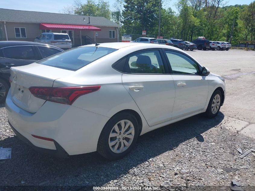 2020 Hyundai Accent Se VIN: 3KPC24A61LE104459 Lot: 39409089