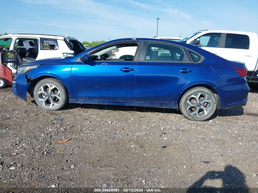 2020 Kia Forte Fe/Lxs VIN: 3KPF24AD1LE155598 Lot: 39409091