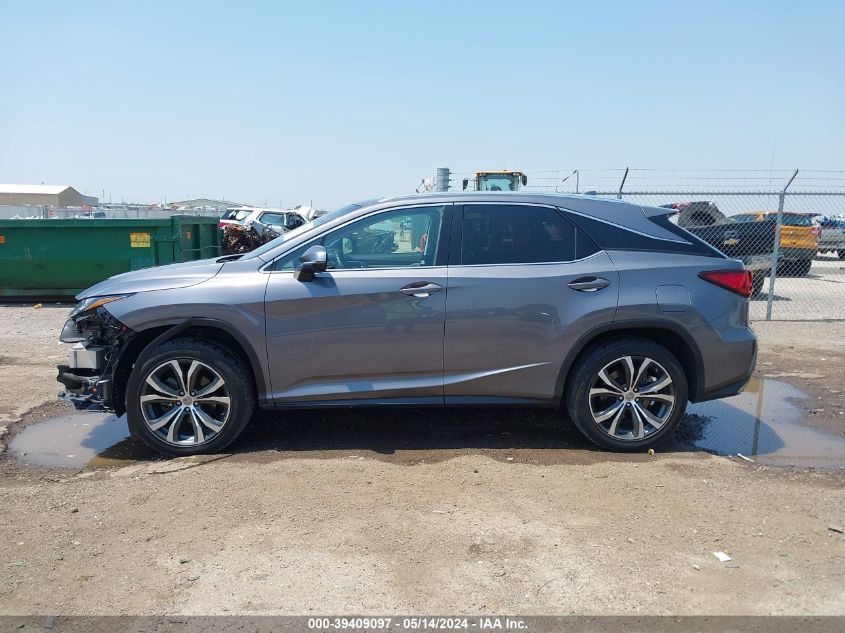 2017 Lexus Rx 350 VIN: 2T2BZMCA2HC091215 Lot: 39409097