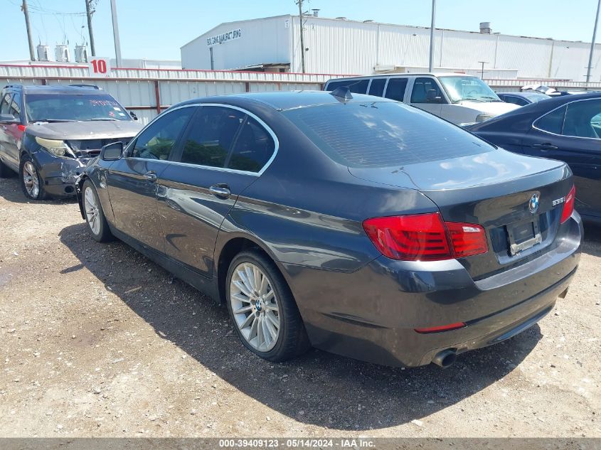 2013 BMW 535I VIN: WBAFR7C5XDC822161 Lot: 39409123